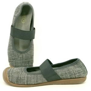 KEEN Sienna Canvas Slip On Flats US 5 M EK46